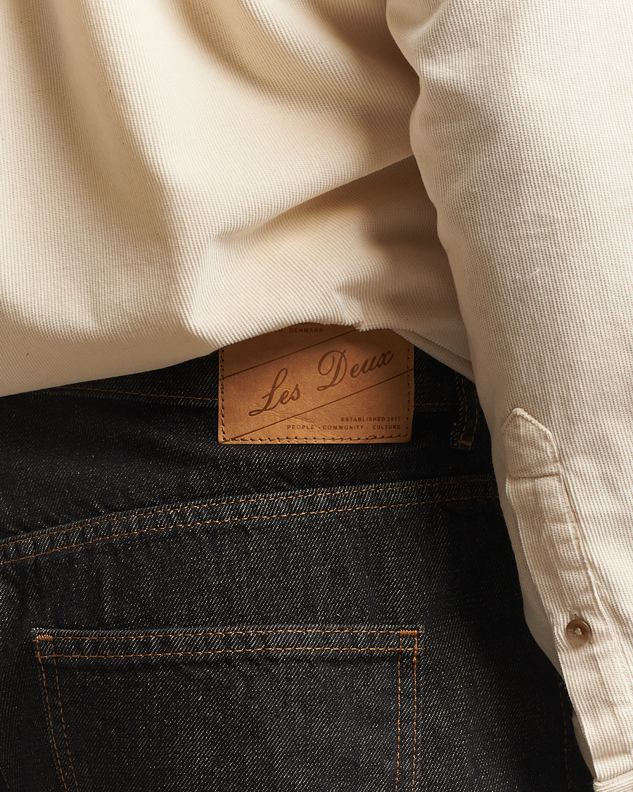 Herr | Jeans | LES DEUX | Ryder 2.Tone Denim Jeans Black