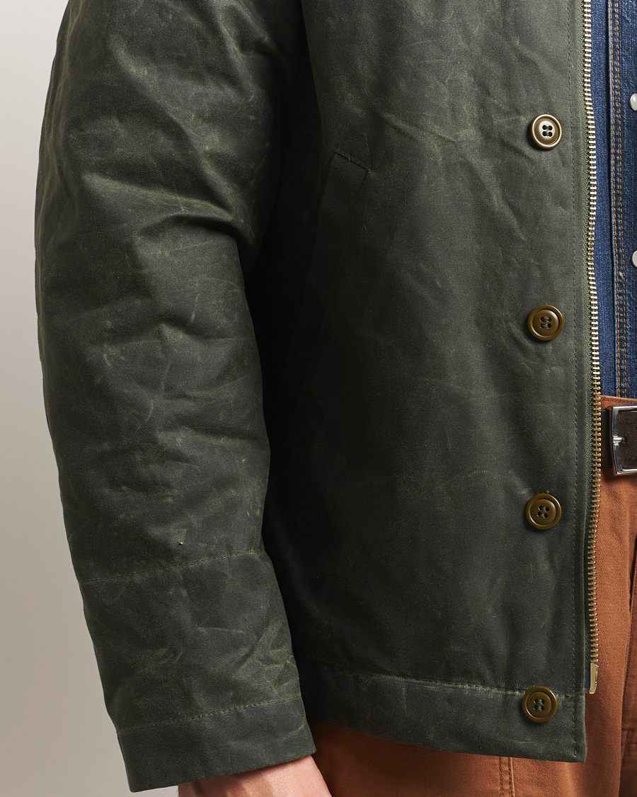 Herr | Jackor | Manifattura Ceccarelli | Deck Jacket Dark Green