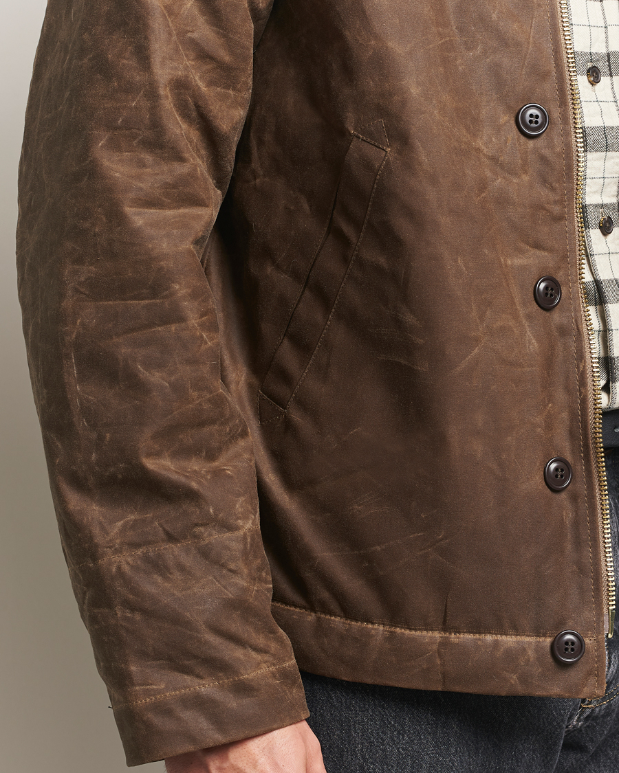Herr | Jackor | Manifattura Ceccarelli | Deck Jacket Dark Tan