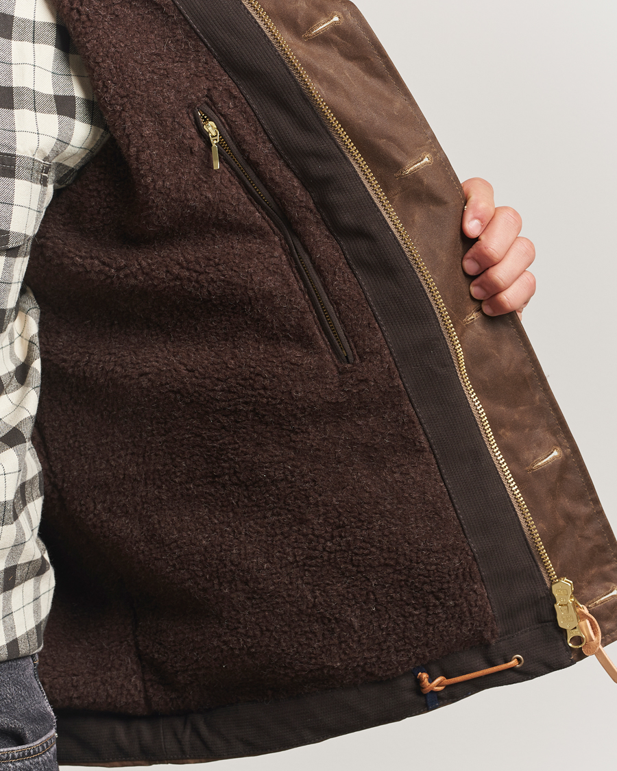 Herr | Jackor | Manifattura Ceccarelli | Deck Jacket Dark Tan