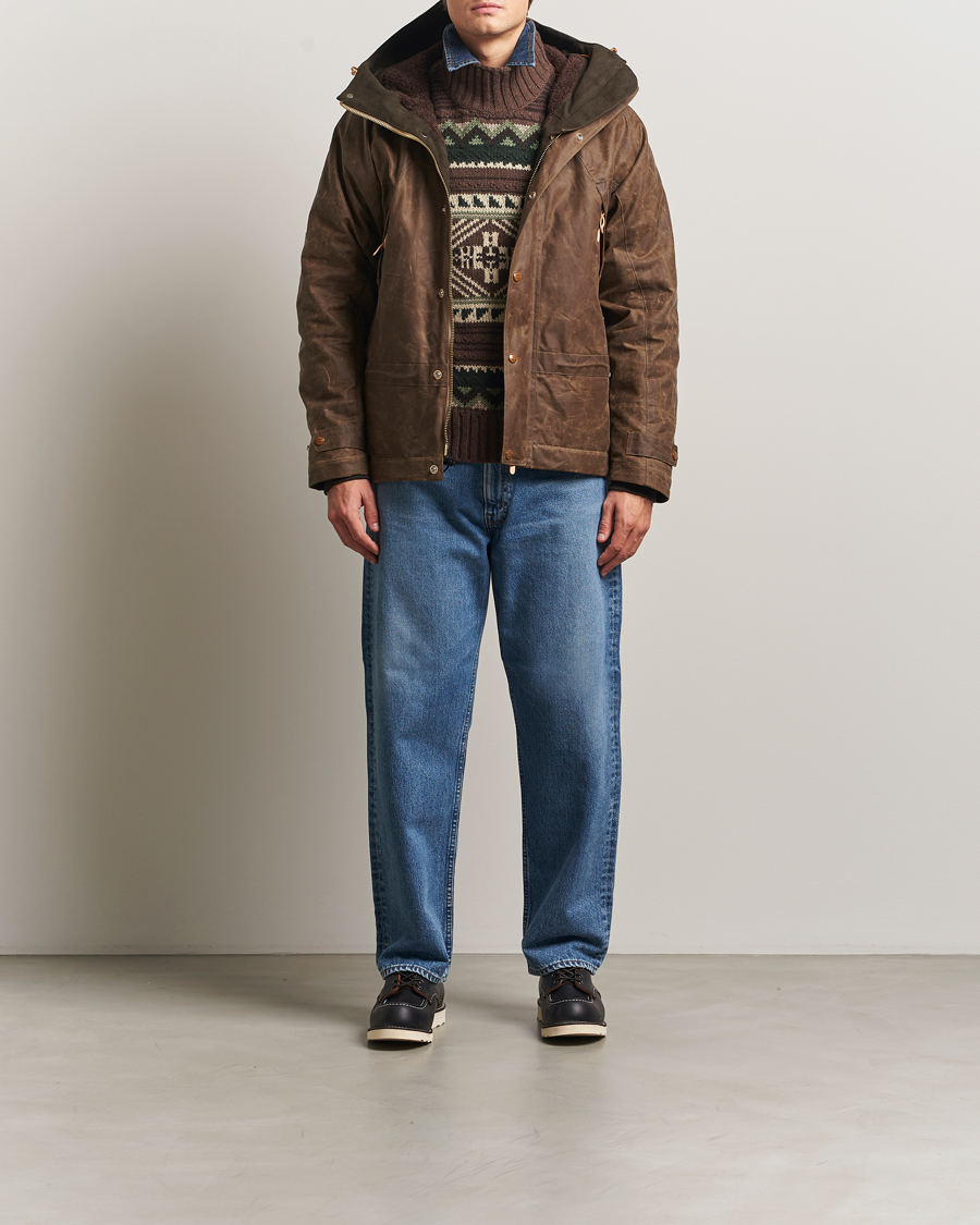 Herr | Jackor | Manifattura Ceccarelli | Mountain Jacket Dark Tan