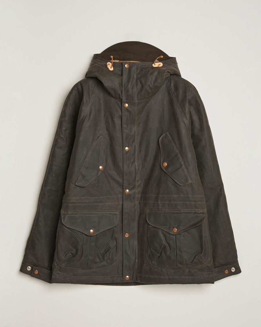 Herr | Jackor | Manifattura Ceccarelli | New Fisherman Parka Chocolate