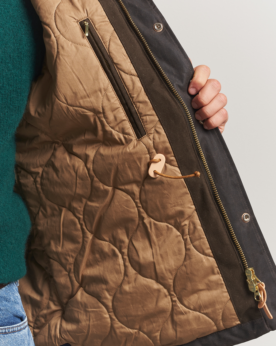 Herr | Jackor | Manifattura Ceccarelli | New Fisherman Parka Chocolate