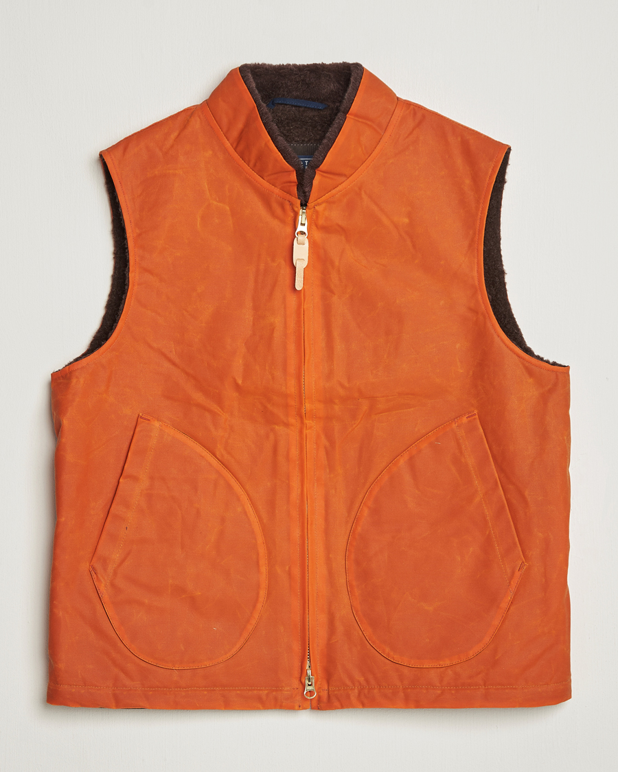 Herr | Jackor | Manifattura Ceccarelli | Mountain Vest Orange