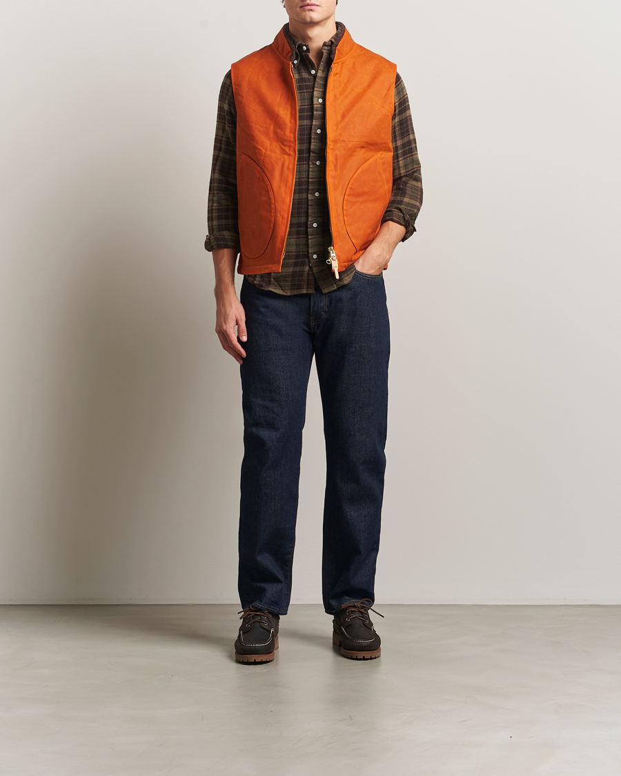 Herr | Västar | Manifattura Ceccarelli | Mountain Vest Orange