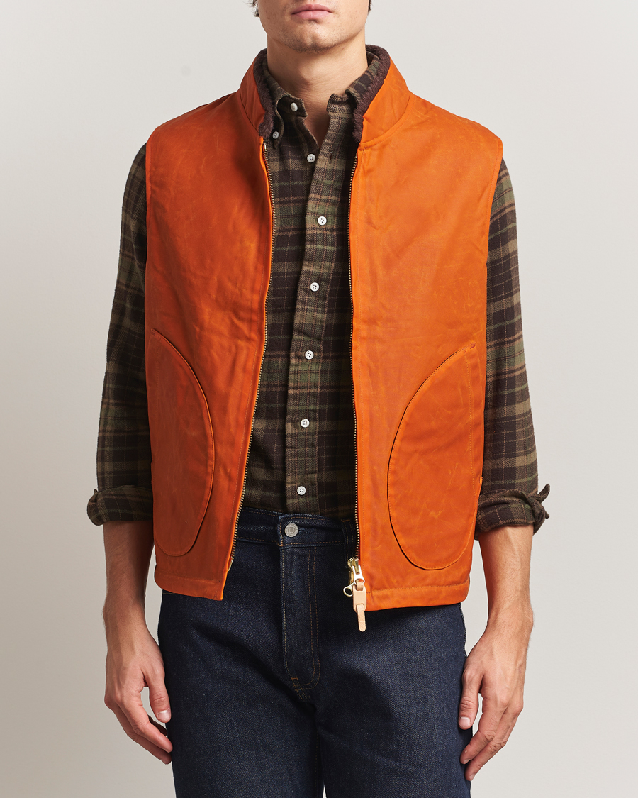 Herr | Jackor | Manifattura Ceccarelli | Mountain Vest Orange