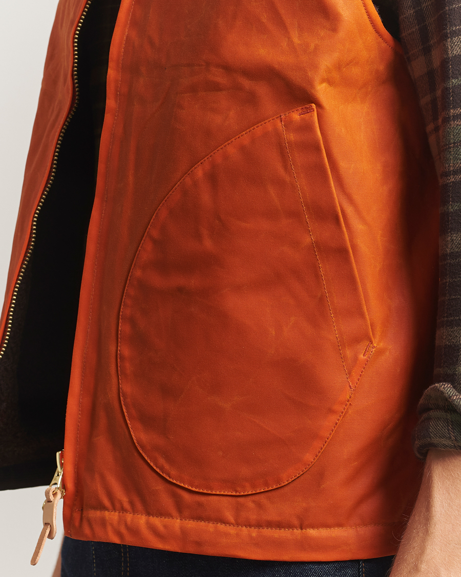 Herr | Jackor | Manifattura Ceccarelli | Mountain Vest Orange