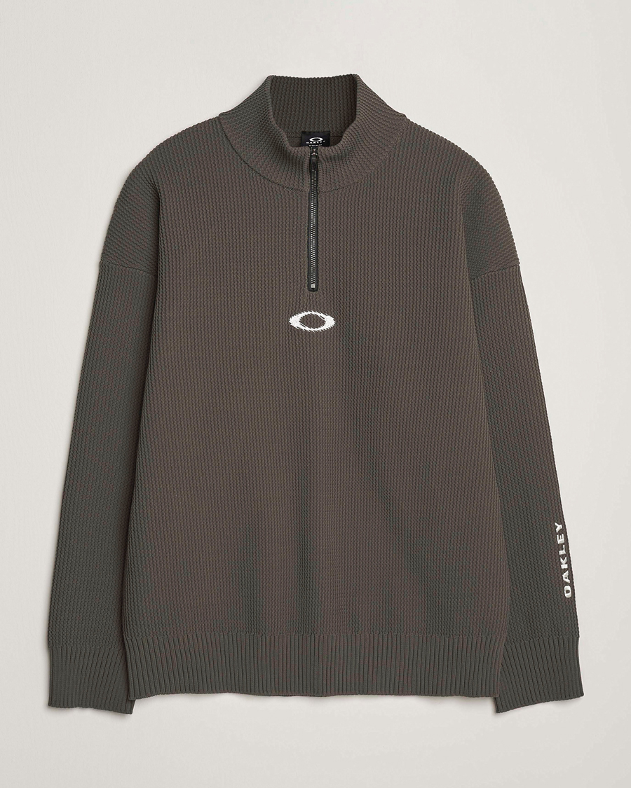 Herr | Tröjor | Oakley | FGL New Retro Half Zip Sweater Black