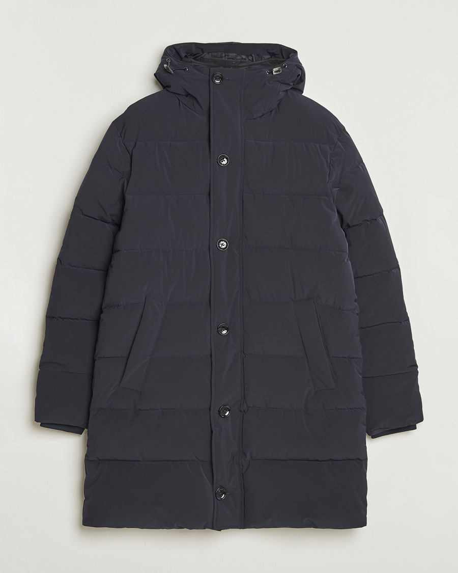 Herr | Jackor | Oscar Jacobson | Padded Parka Navy