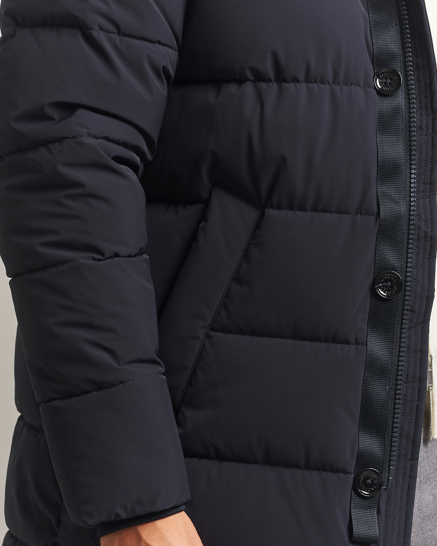 Herr | Jackor | Oscar Jacobson | Padded Parka Navy