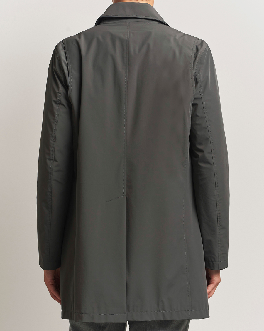 Herr | Jackor | Oscar Jacobson | Nylon Car Coat Olive