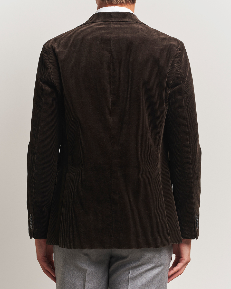 Herr | Kavajer | Oscar Jacobson | Fogerty Patch Pocket Cord Blazer Brown