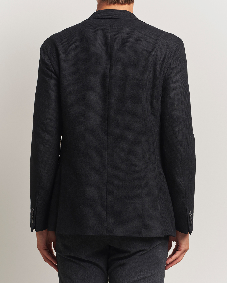 Herr | Kavajer | Oscar Jacobson | Fogerty Wool Blazer Black