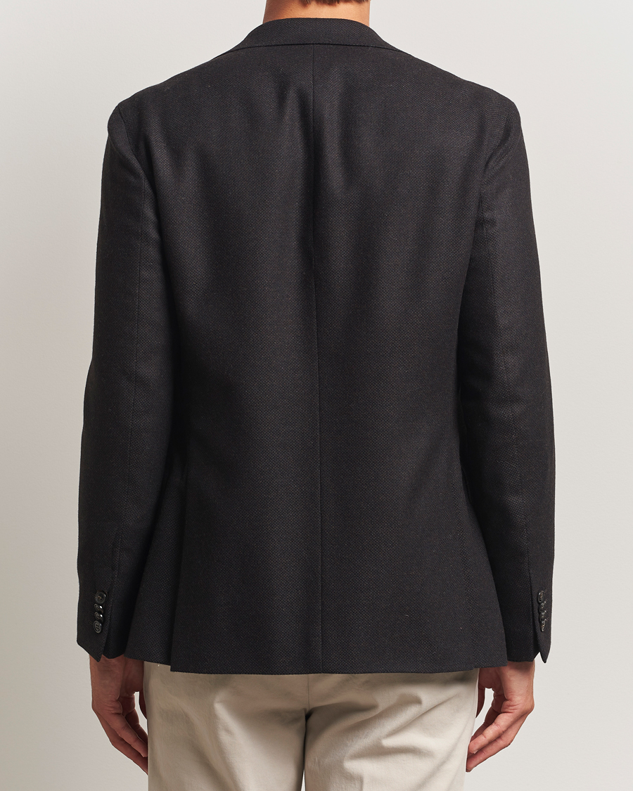 Herr | Kavajer | Oscar Jacobson | Fogerty Wool Blazer Brown