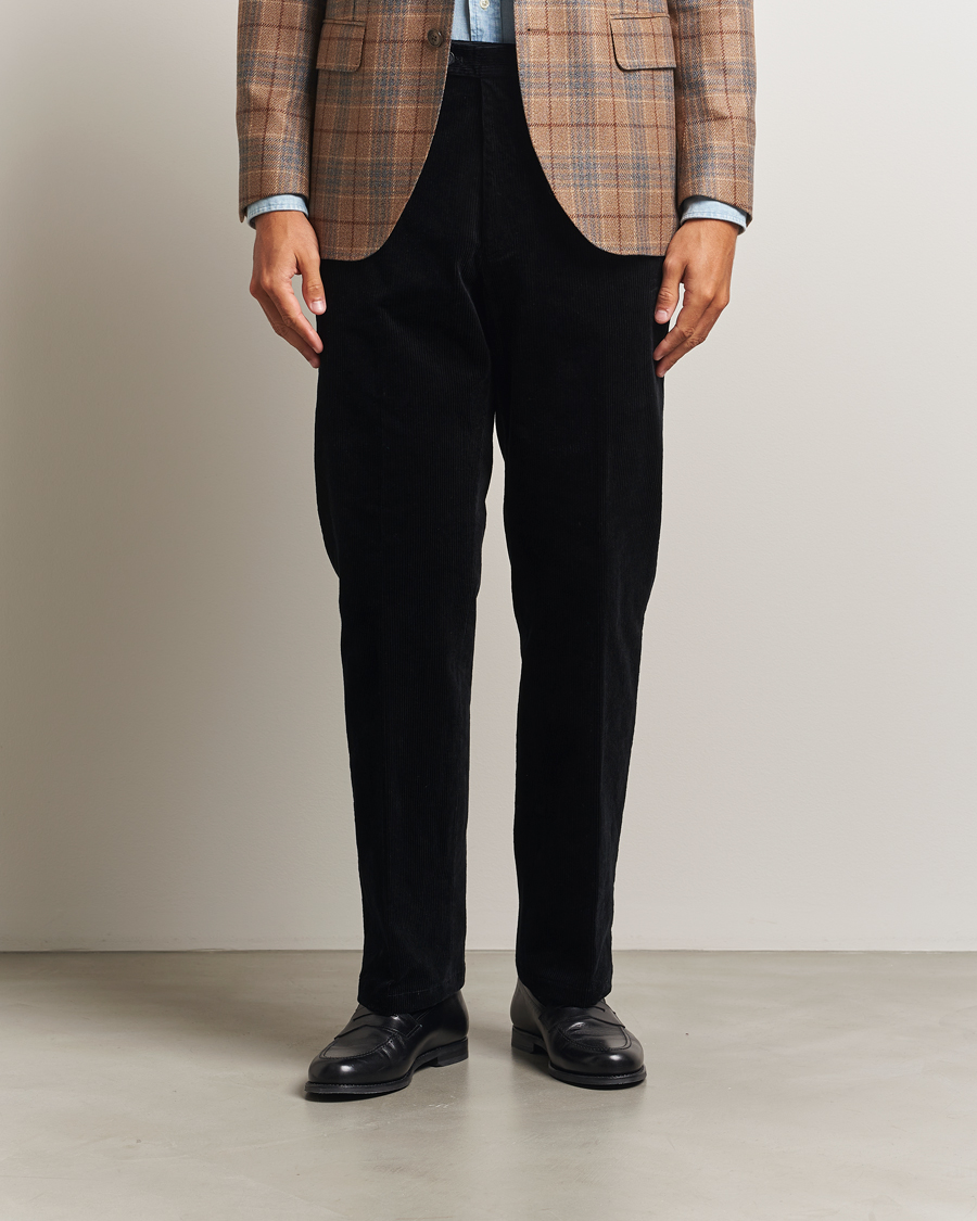 Herr | Byxor | Oscar Jacobson | Del S Straight Pants Black