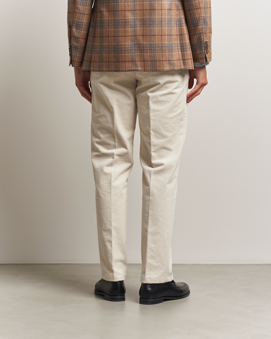 Herr | Byxor | Oscar Jacobson | Del S Straight Pants White