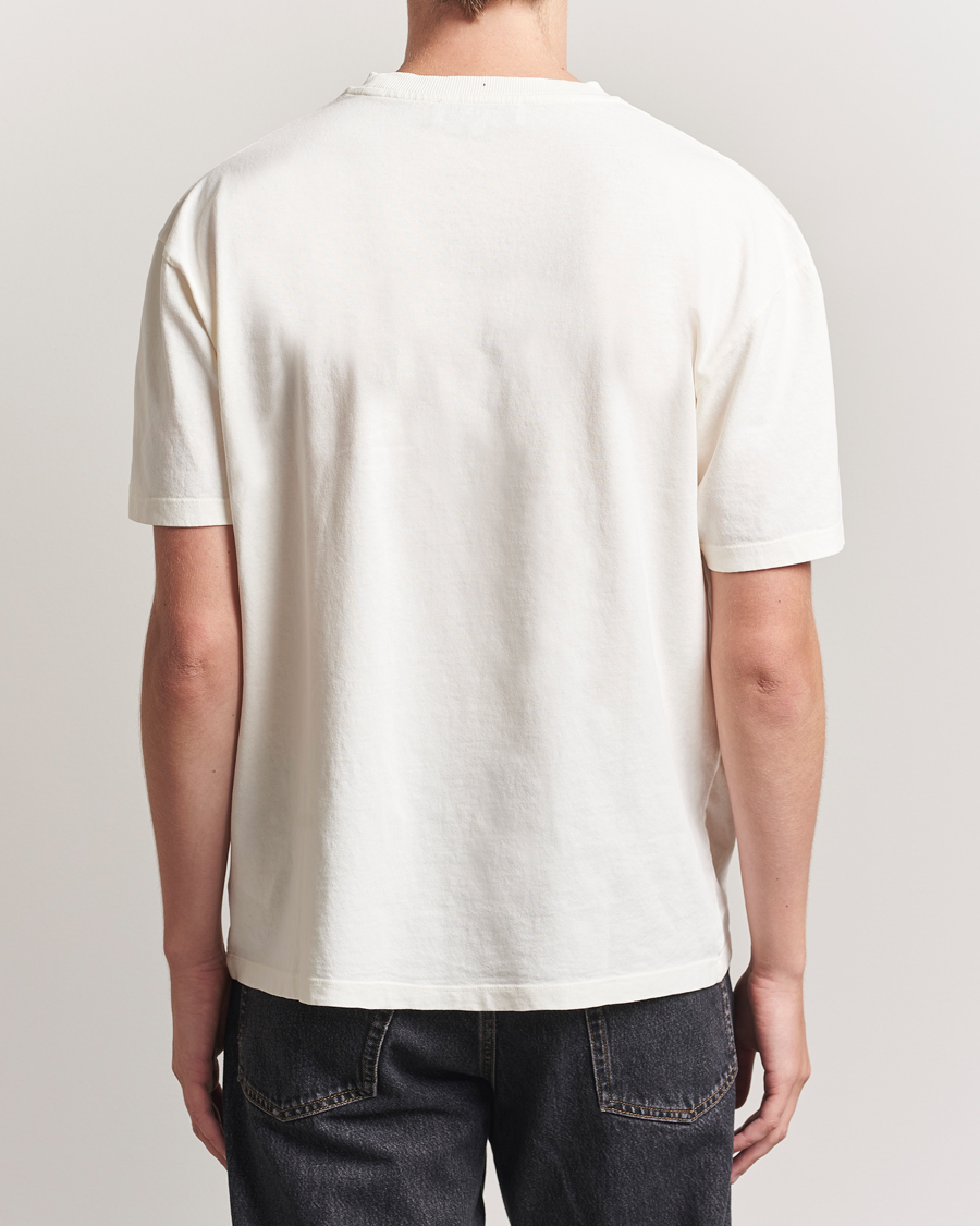 Herr | T-Shirts | Palmes | Logo T-Shirt Broken White