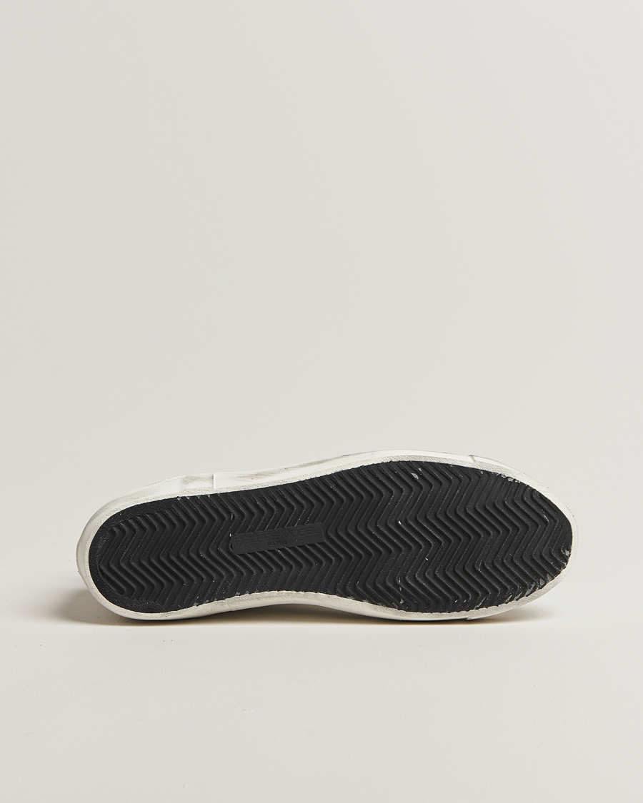 Herr | Sneakers | Philippe Model | Prsx Low Top Leather Sneakers White