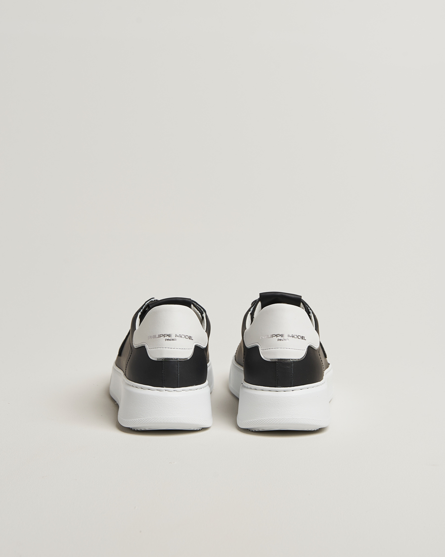 Herr | Sneakers | Philippe Model | Temple Low Top Leather Sneakers Black