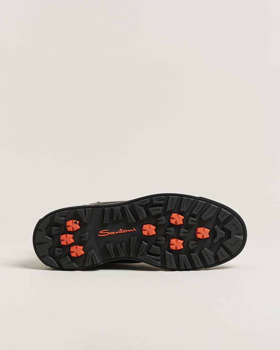 Herr | Kängor | Santoni | St Moritz Winter Boots Black Calf