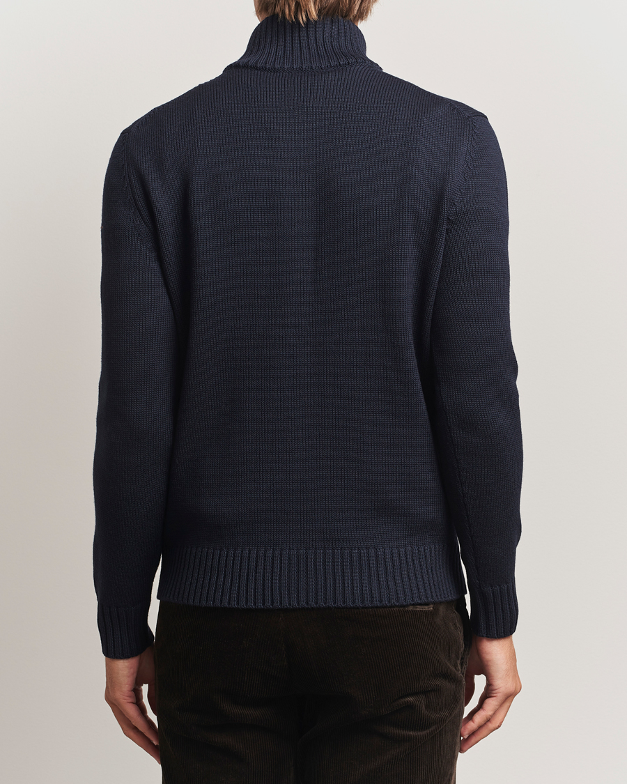 Herr | Tröjor | Zanone | Virgin Merino Wool Chioto Navy