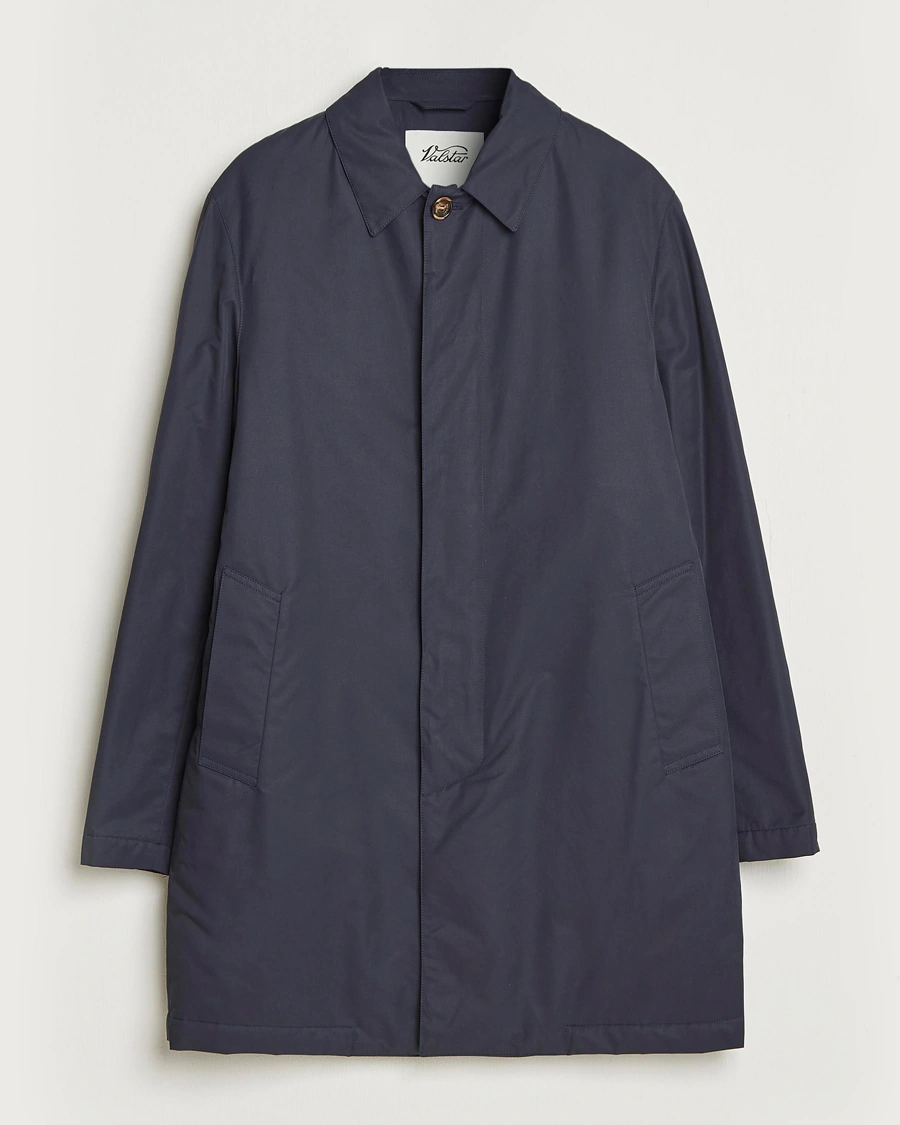 Herr | Jackor | Valstar | Milano Padded Rain Coat Navy
