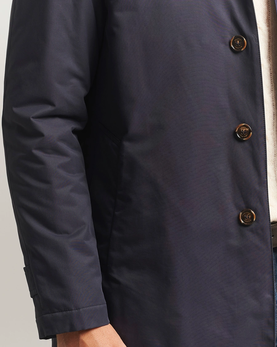 Herr | Jackor | Valstar | Milano Padded Rain Coat Navy