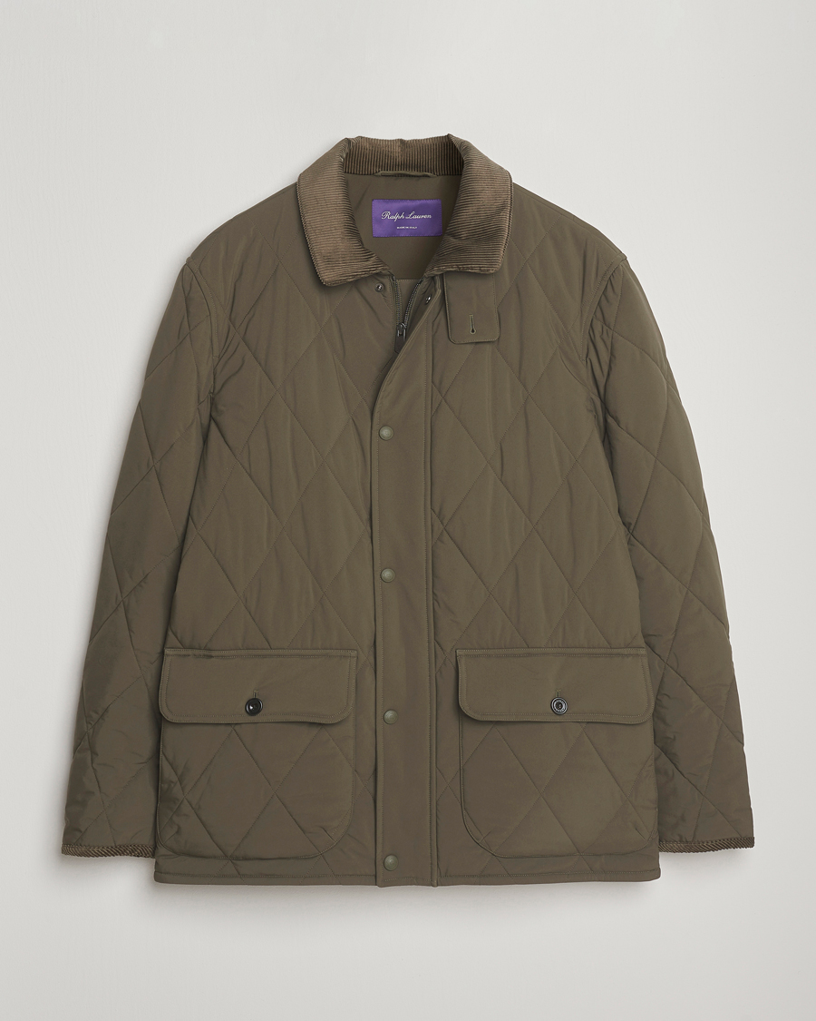 Herr | Jackor | Ralph Lauren Purple Label | Carleton Jacket Olive