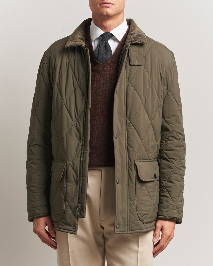Herr | Jackor | Ralph Lauren Purple Label | Carleton Jacket Olive
