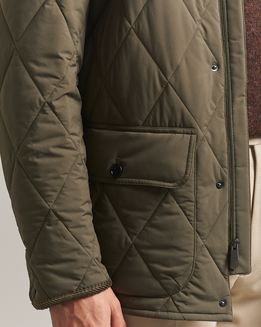 Herr | Jackor | Ralph Lauren Purple Label | Carleton Jacket Olive