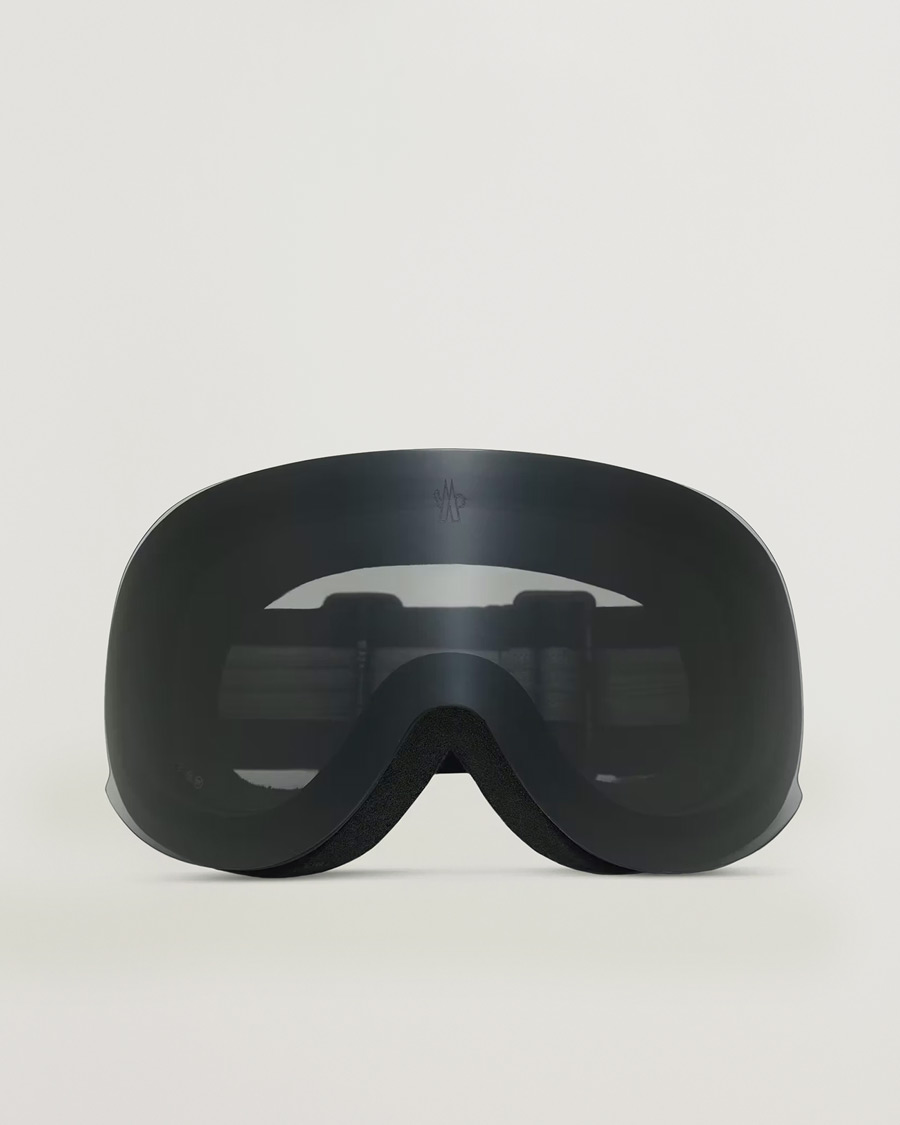 Herr | Solglasögon | Moncler Lunettes | 0ME8017 Ski Goggles Black/Silver
