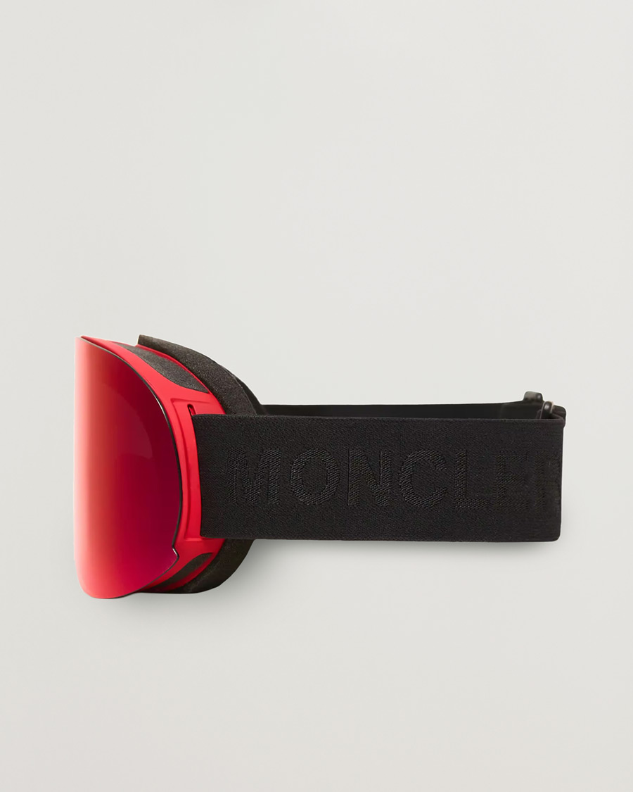 Herr | Solglasögon | Moncler Lunettes | Snowflare Ski Goggles Black/Red