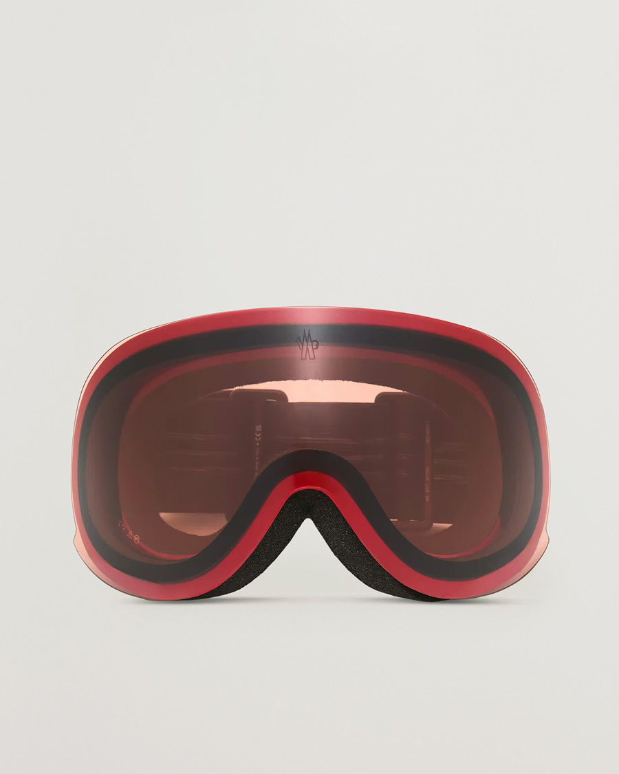 Herr | Solglasögon | Moncler Lunettes | Snowflare Ski Goggles Black/Red