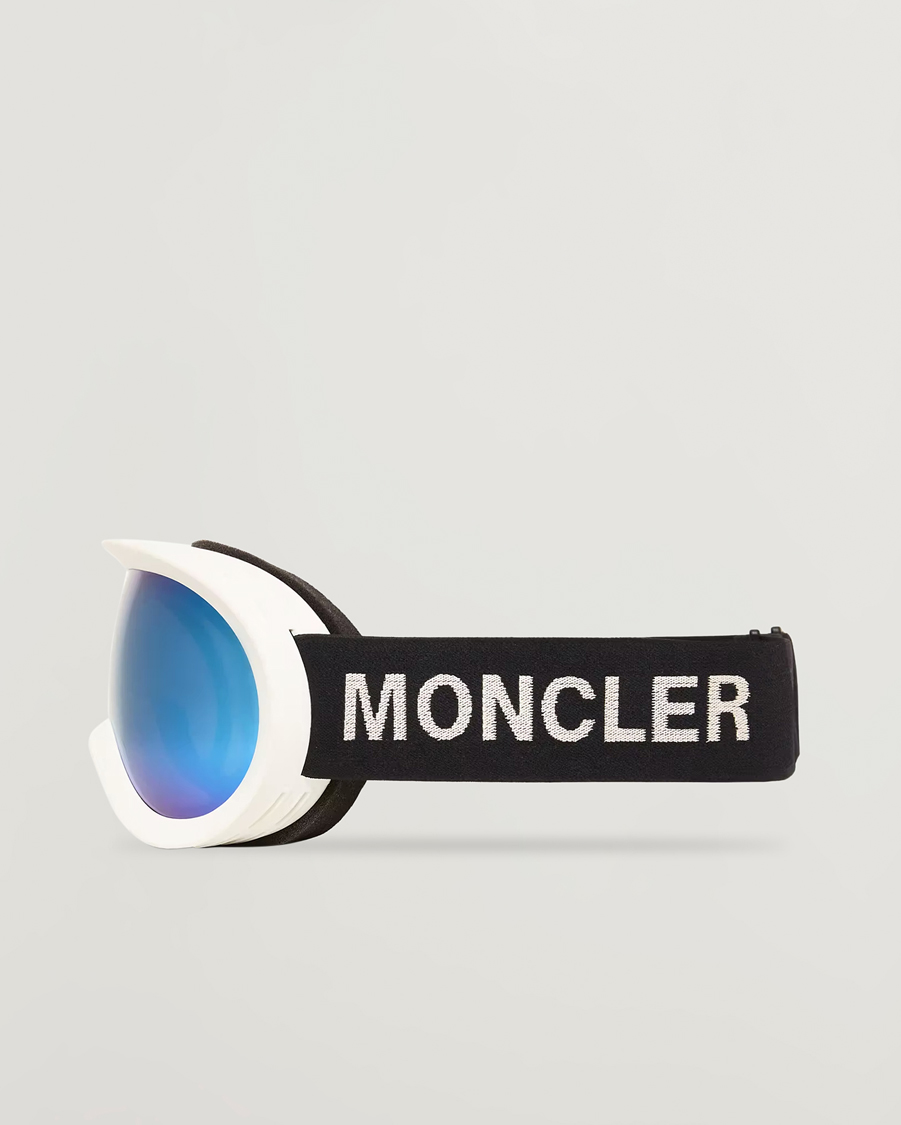 Herr | Solglasögon | Moncler Lunettes | Snowray Ski Goggles White/Blue