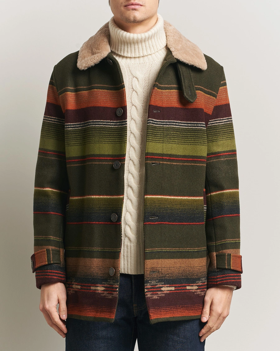 Herr | Jackor | Pendleton | Dayton Coat Tumalo Olive