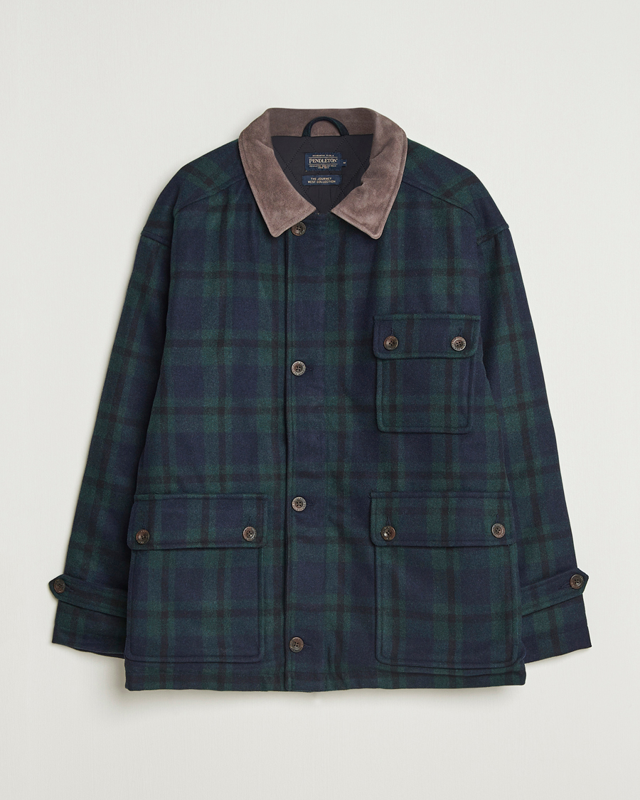Herr | Jackor | Pendleton | Hunting Jacket Blackwatch Tartan