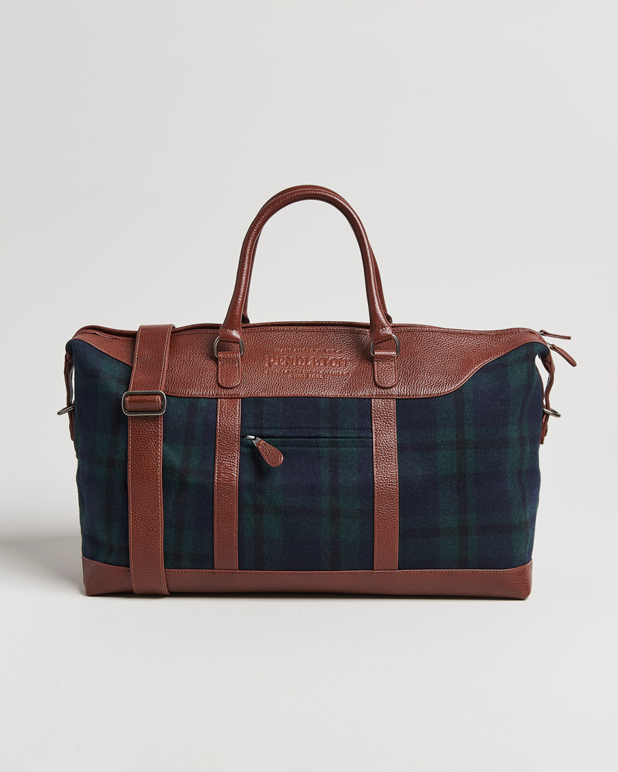 Herr | Väskor | Pendleton | Wool Weekend Bag Blackwatch Tartan