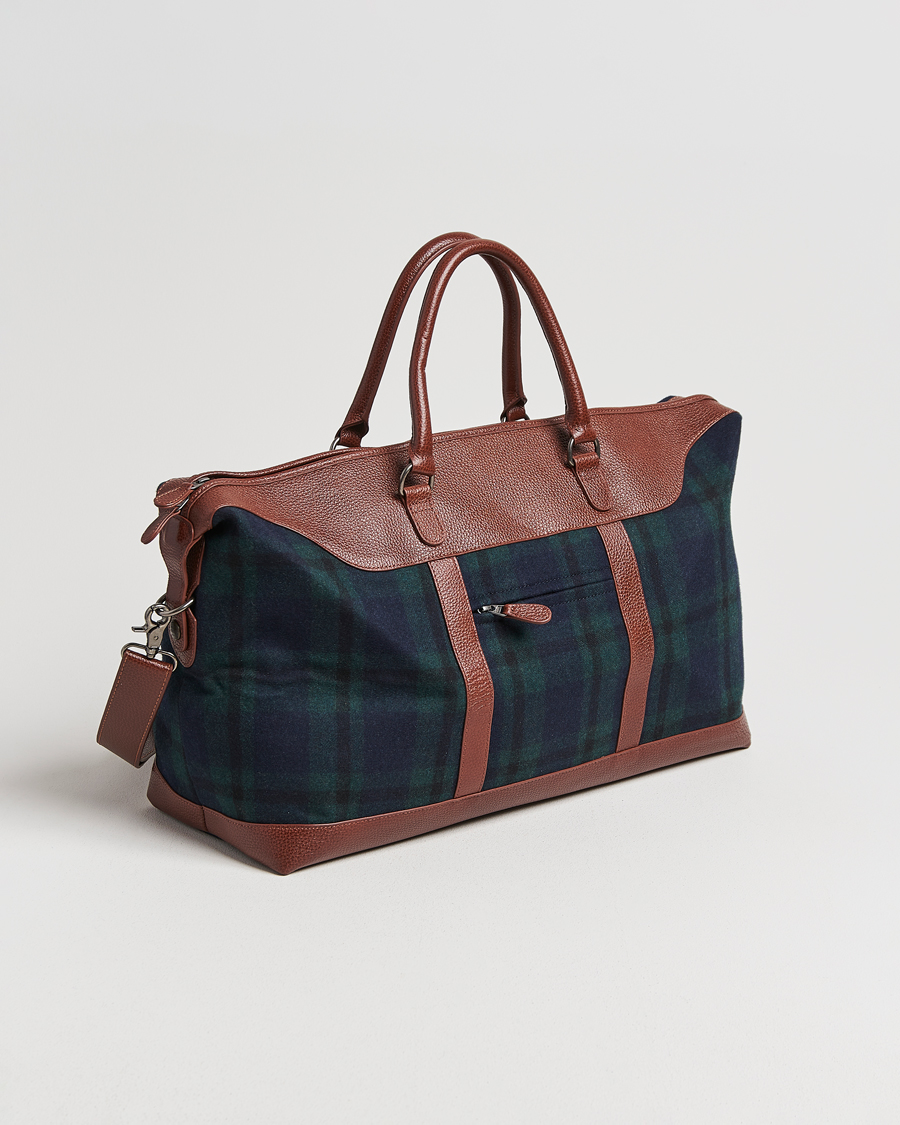 Herr | Väskor | Pendleton | Wool Weekend Bag Blackwatch Tartan