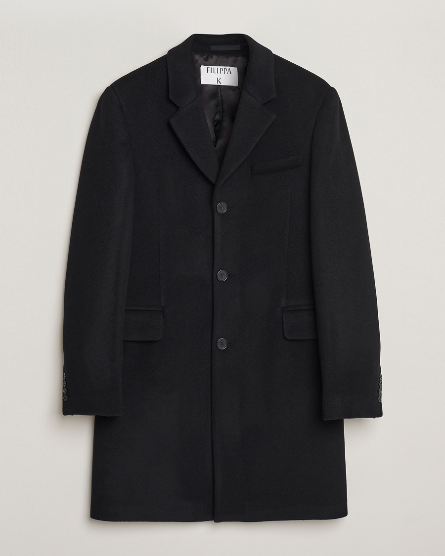 Herr | Jackor | Filippa K | William Wool Coat Black