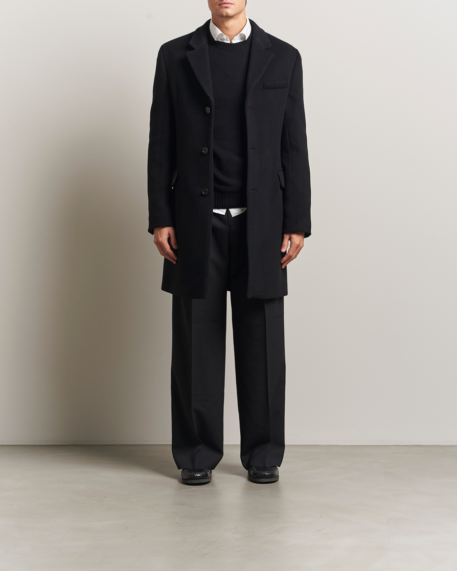 Herr | Jackor | Filippa K | William Wool Coat Black