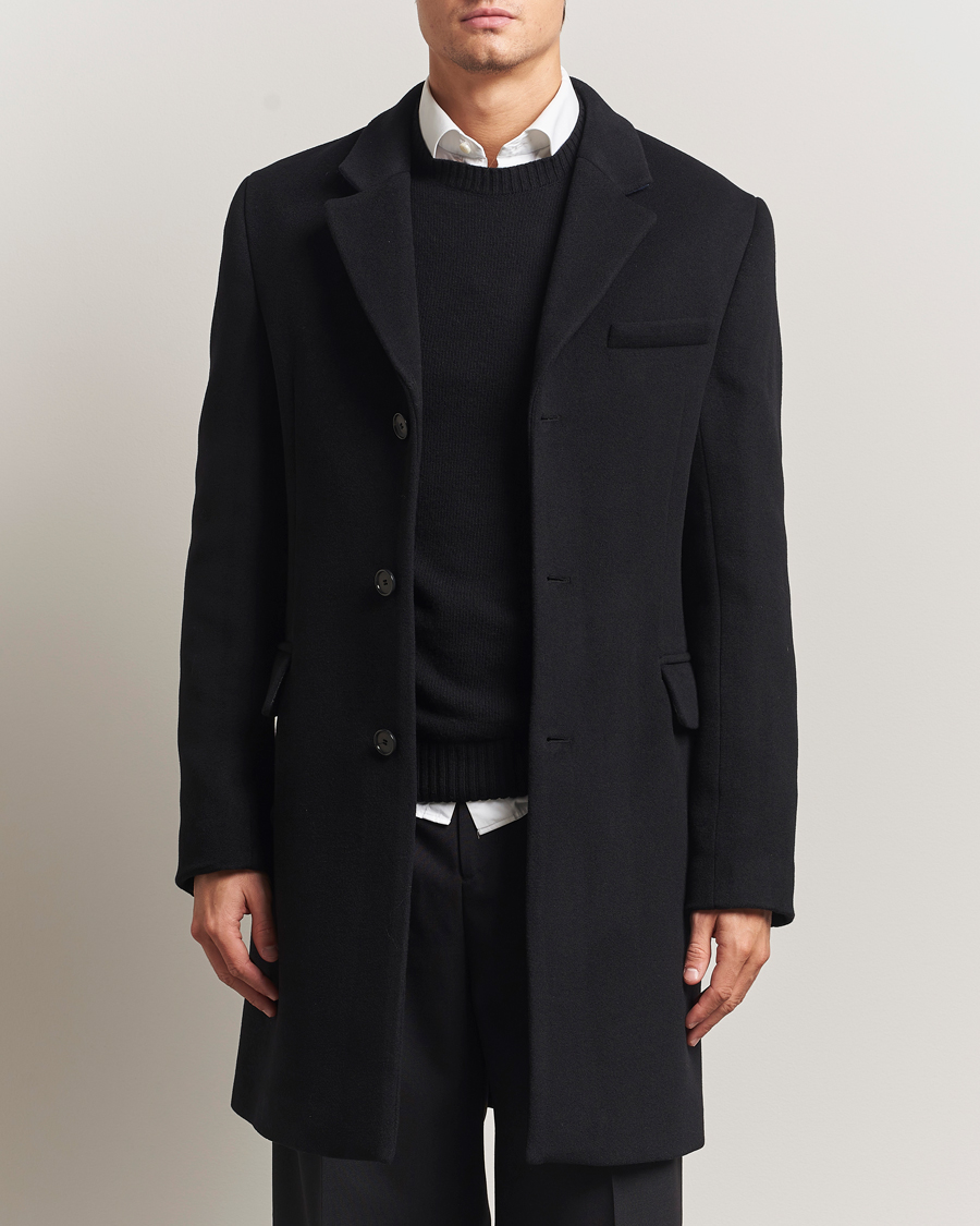 Herr | Jackor | Filippa K | William Wool Coat Black