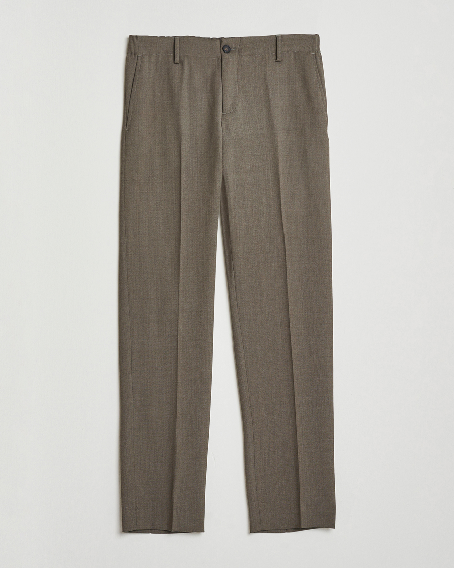 Herr | Byxor | Filippa K | Troy Tailored Drawstring Trousers Driftwood