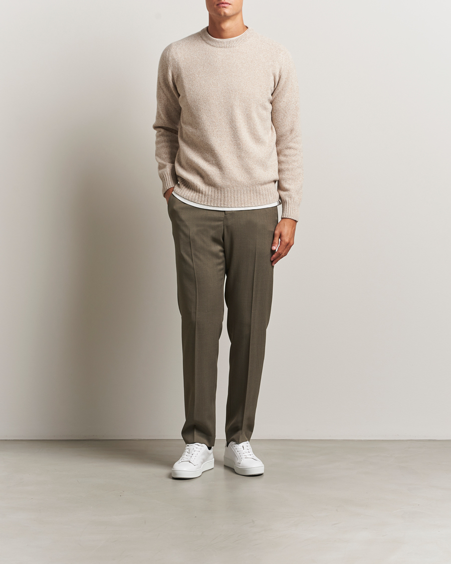 Herr | Byxor | Filippa K | Troy Tailored Drawstring Trousers Driftwood