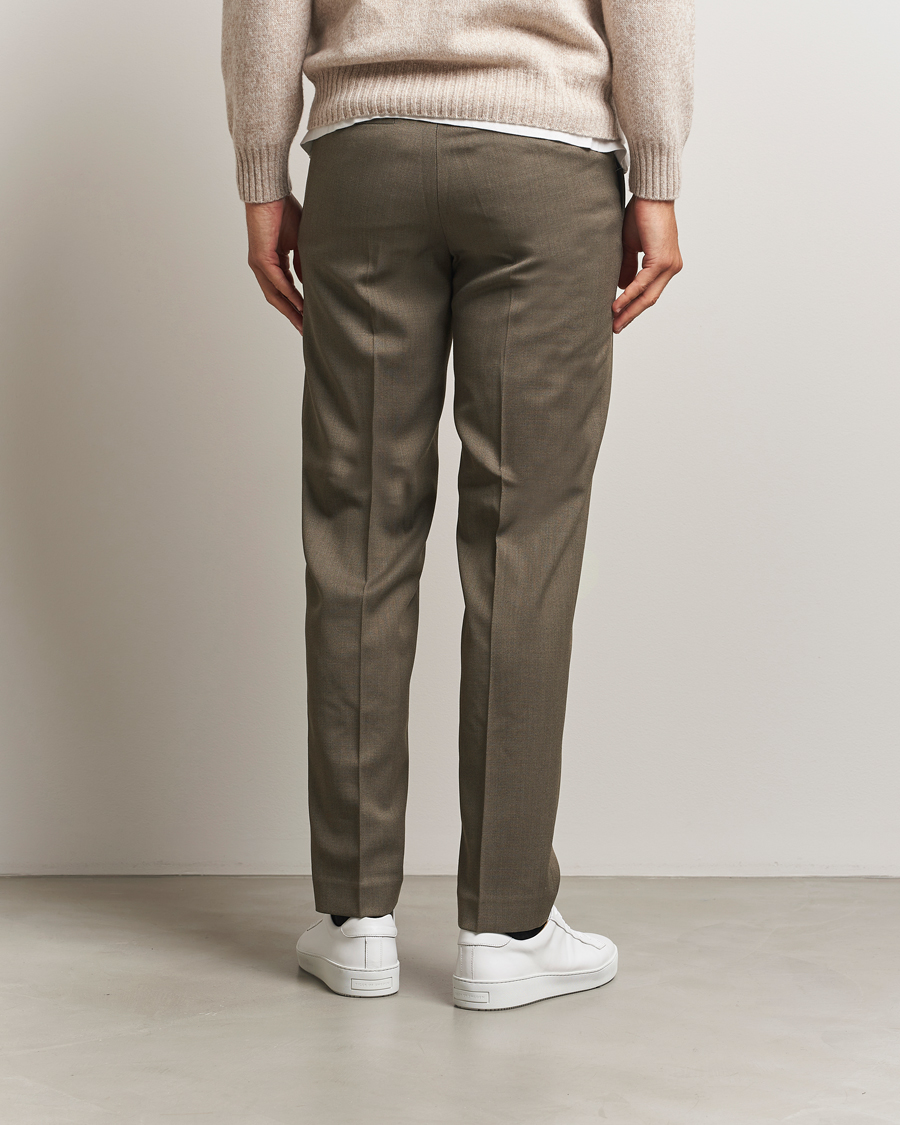 Herr | Byxor | Filippa K | Troy Tailored Drawstring Trousers Driftwood