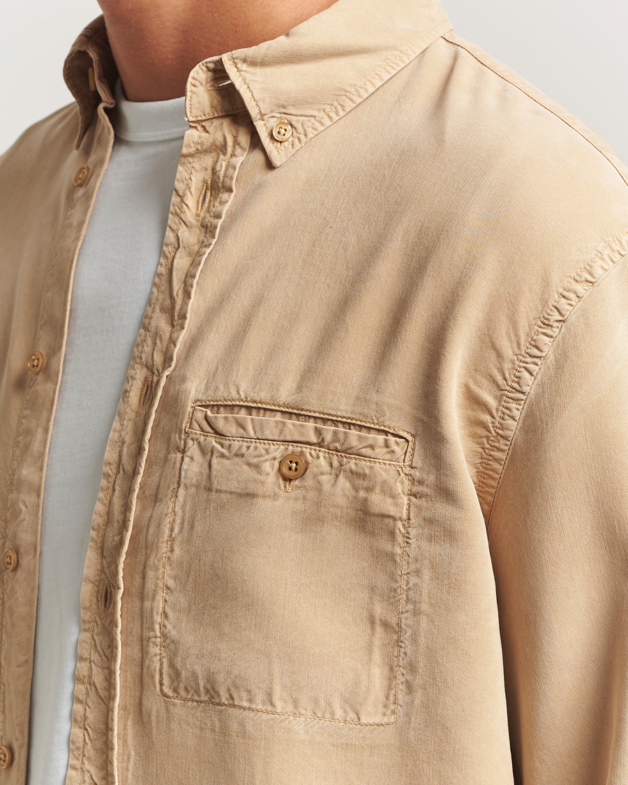 Herr | Skjortor | Filippa K | Zachary Lyocell Shirt Latte Beige