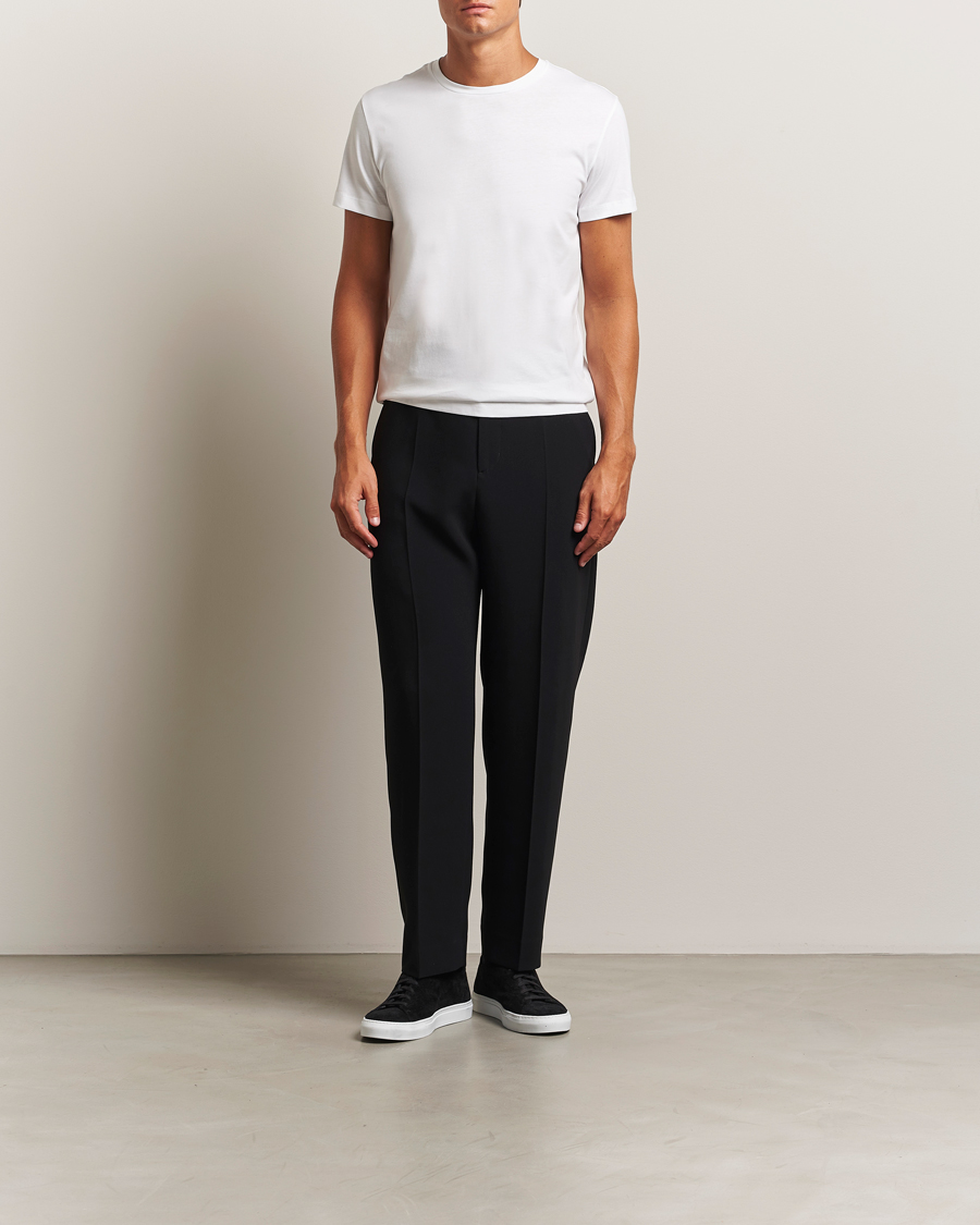 Herr | T-Shirts | Filippa K | Lightweight Cotton Crew Neck T-Shirt White