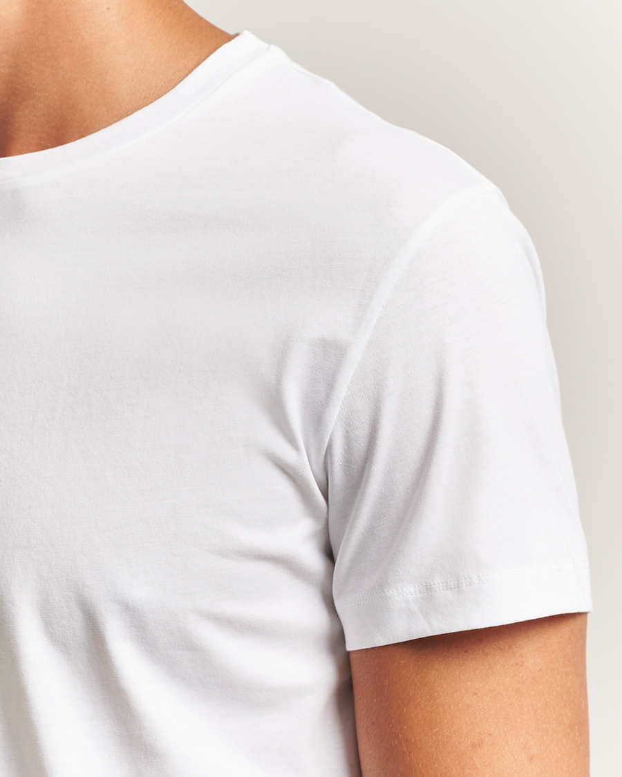 Herr | T-Shirts | Filippa K | Lightweight Cotton Crew Neck T-Shirt White