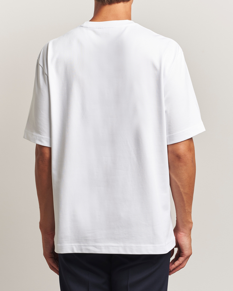 Herr | T-Shirts | Filippa K | Heavy Cotton Crew Neck T-Shirt White
