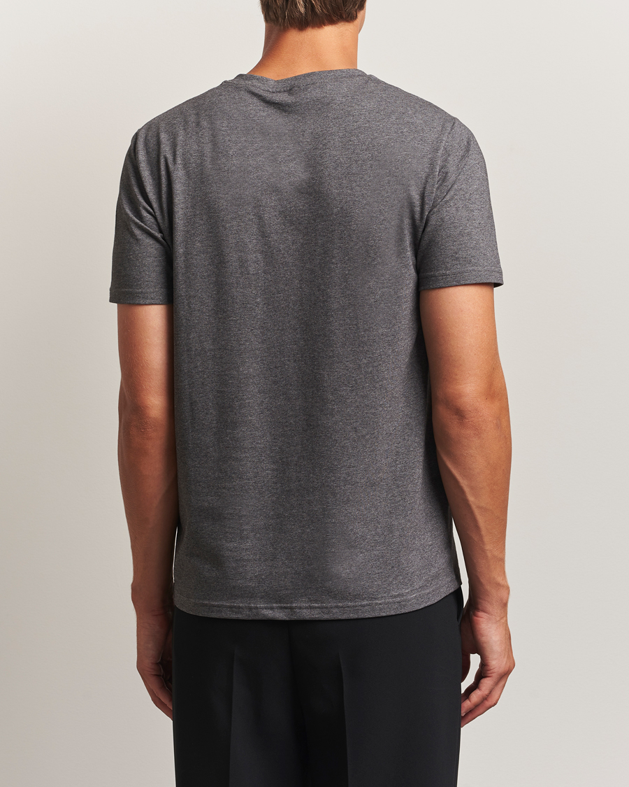 Herr | T-Shirts | Filippa K | Soft Lycra T-Shirt Anthracite Melange