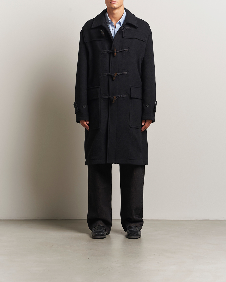 Herr | Jackor | Filippa K | Monty Wool Duffle Coat Black